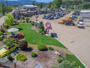 auto recycler yard and garden in lumby british columbia